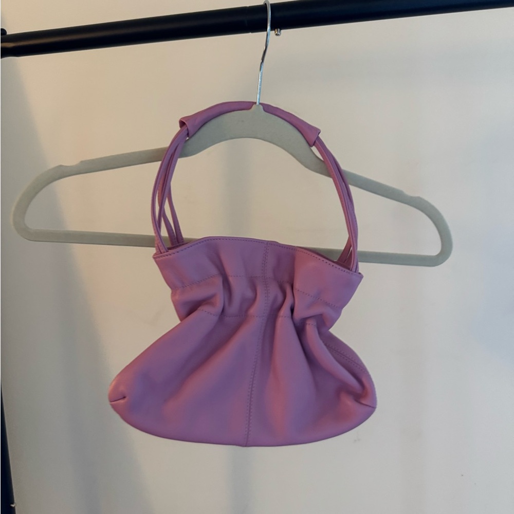 Furla Lilac Leather Handbag